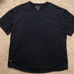 BYLT Basics Black Drop Cut S/S T-Shirt NWOT